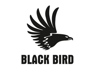Projekt graficzny logo dla firmy online Black Bird